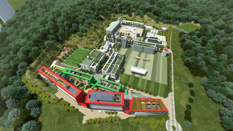 06 Fire Service Training School Shade CGI Ltd