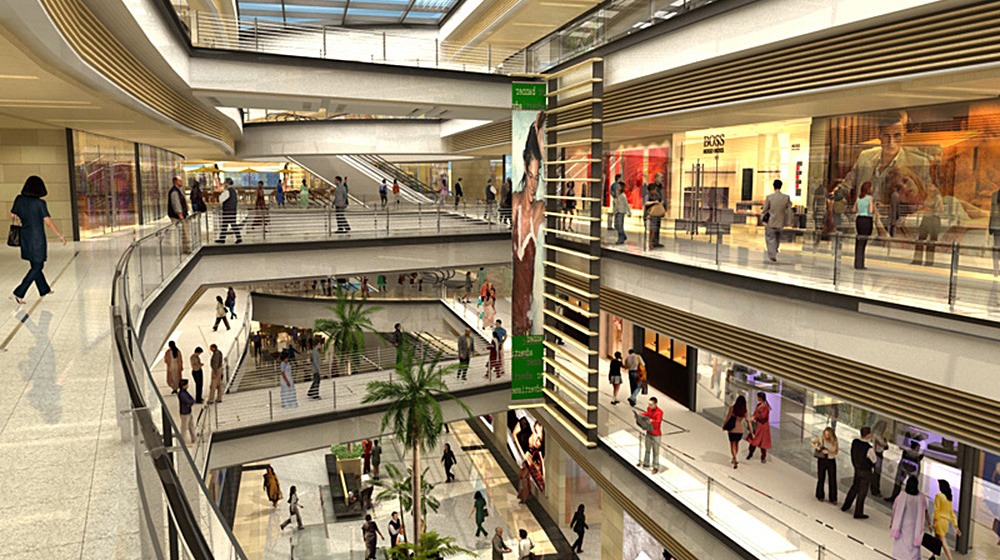 08 Shopping Mall Multi-Level Masterplan