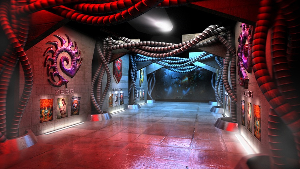 14 Diablo Video Game Launch Entrance Design Concept